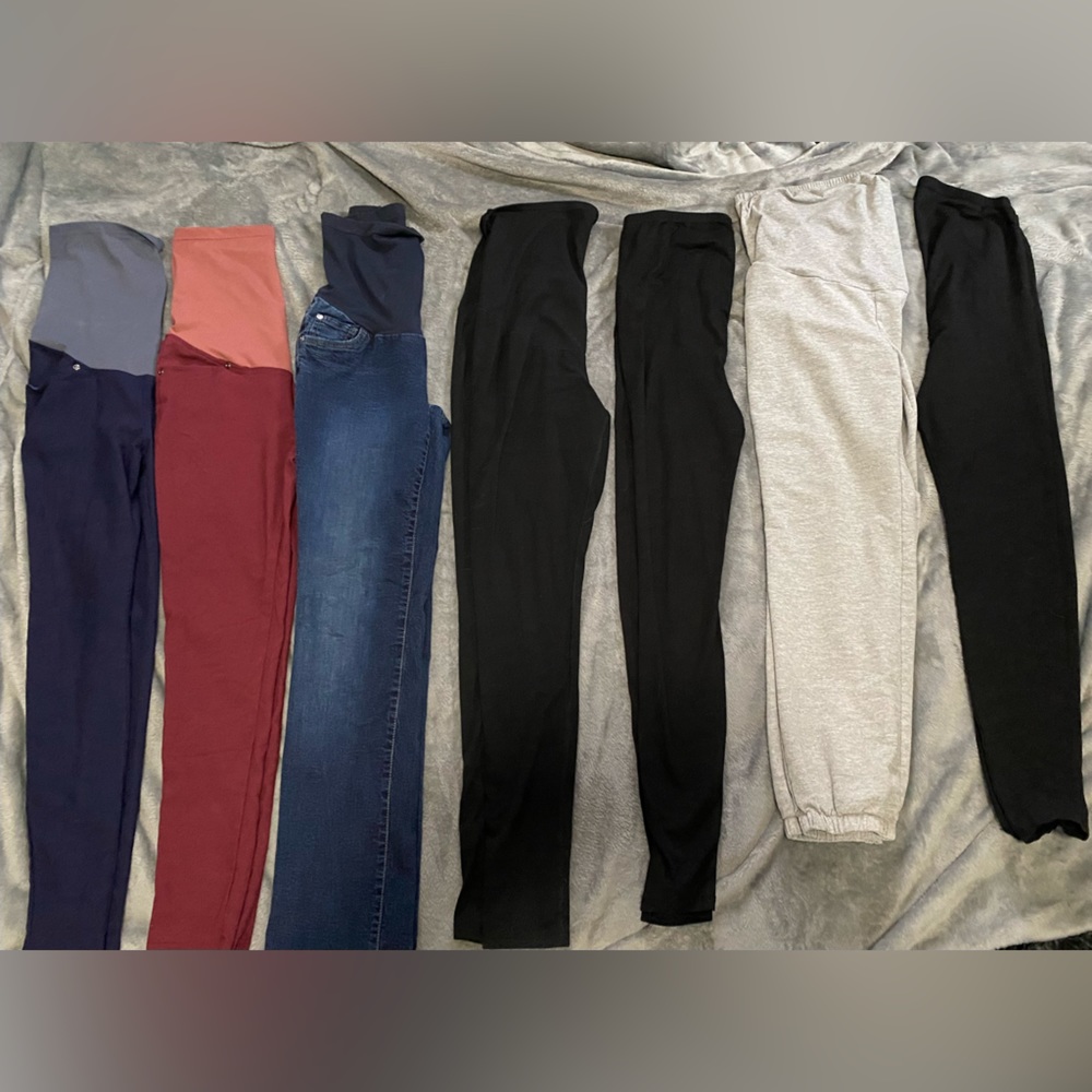 Gently used maternity pants